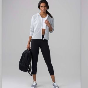 Lululemon Minimal Hoodie Heathered Power Grey jacket